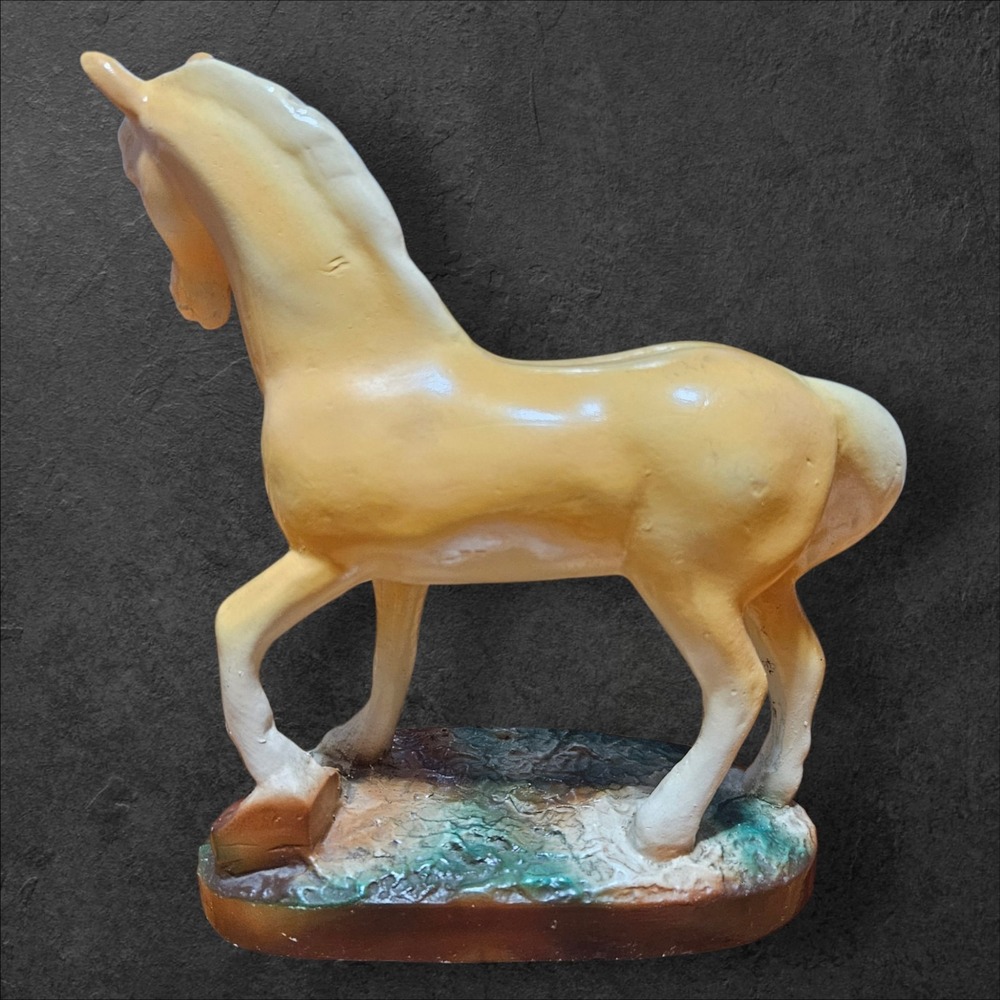 Franklin Mint Great Horses of the World Vintage Porcelain Quarter Horse 9.5" - Picture 3 of 7
